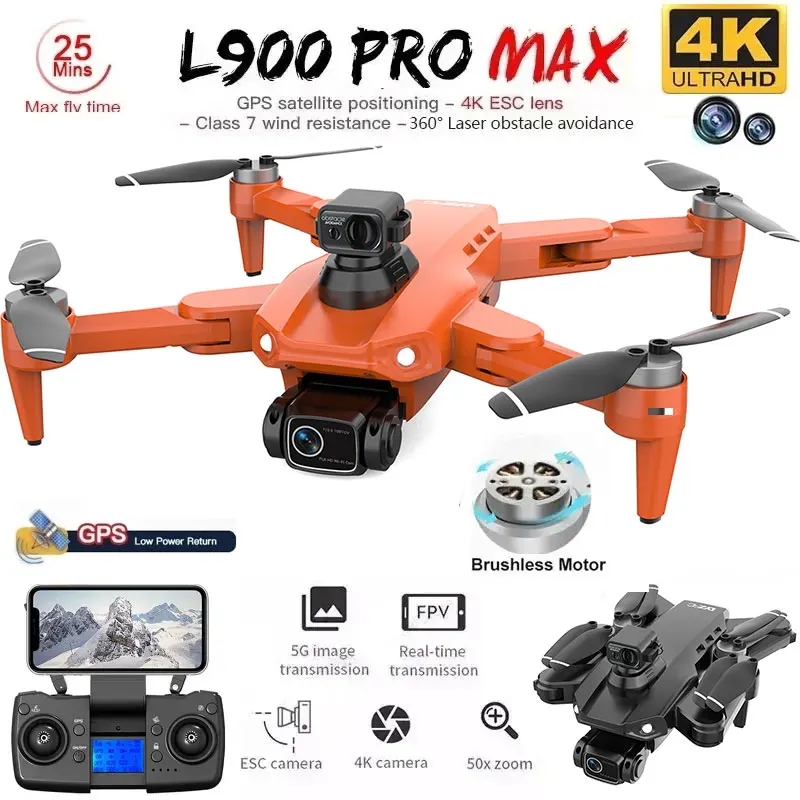 Drone Photogrammetry - L900 Pro MAX GPS โดรน 4K