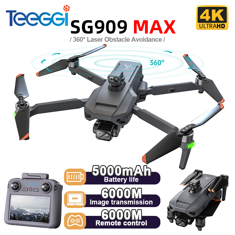 Drone Mapping - Teeggi SG909 MAX GPS Drone พร้อมกล้อง