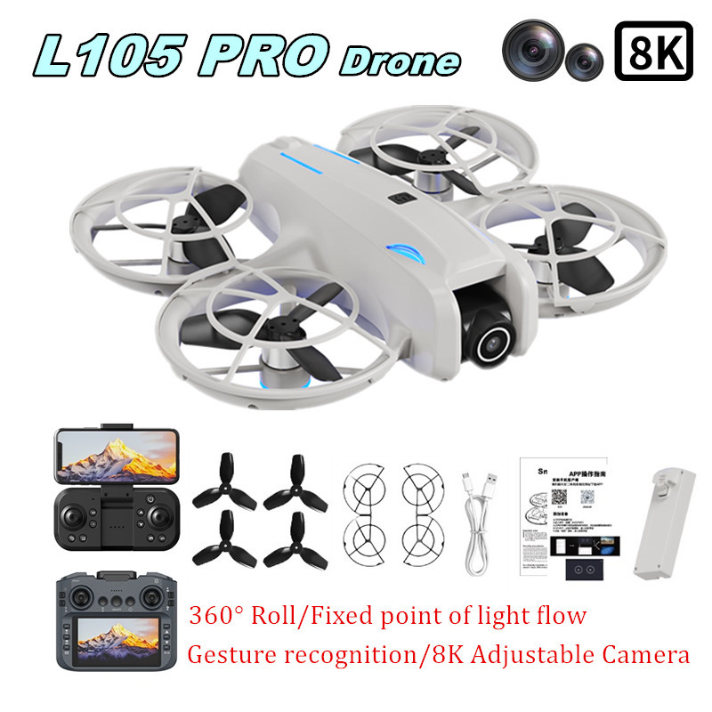Drone Cinematic - โดรน L105 PRO รุ่น Duel เลนส์