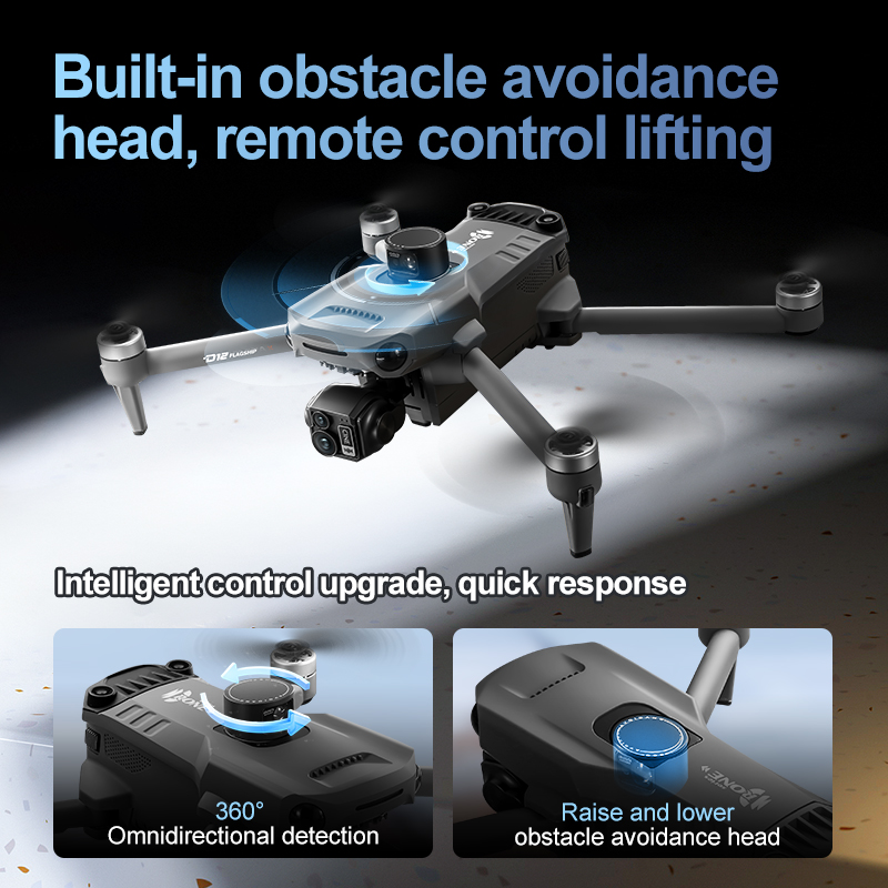 โดรนควอดคอปเตอร์ 8K 3 แกนกันสั - Drone Cinematic บทวิจารณ์และราคา