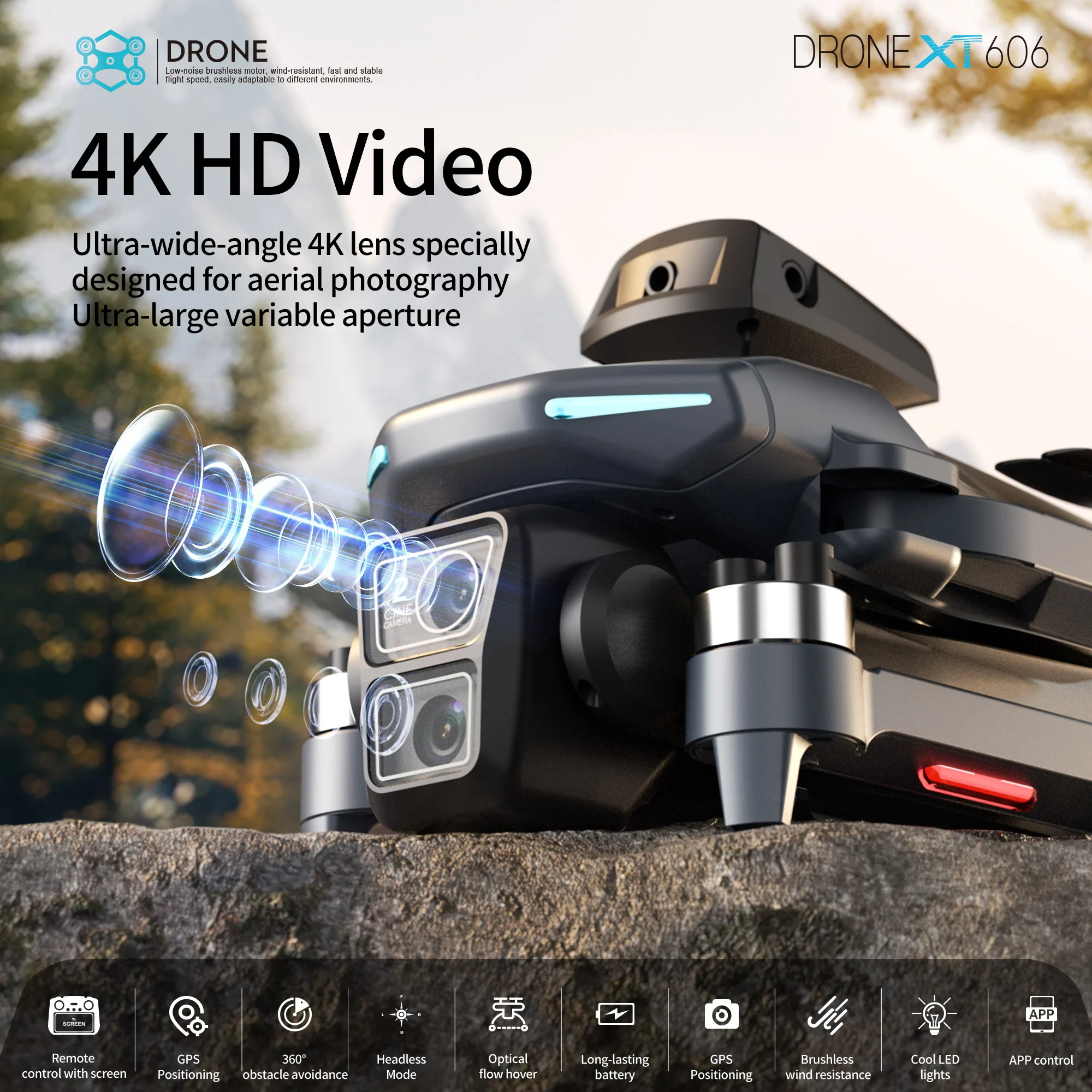 โดรน Lenovo XT606 ระดับมืออาชี - Drone Photogrammetry บทวิจารณ์และราคา