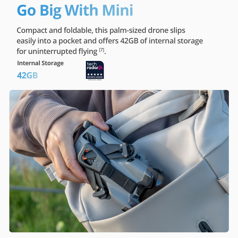 ชุดโดรน DJI Mini 5 Pro Fly Com - Drone Cinematic บทวิจารณ์และราคา