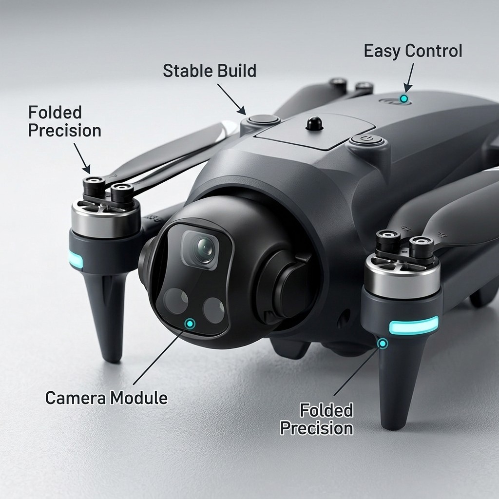 โดรน Potensic ระบบ GPS กลับอัต - Drone Multispectral บทวิจารณ์และราคา