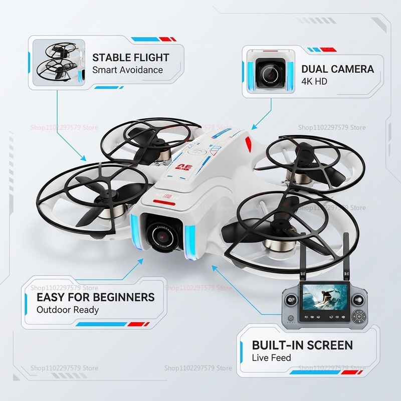 โดรน GPS รุ่นใหม่ AE21 รุ่นที่ - Drone Photogrammetry บทวิจารณ์และราคา