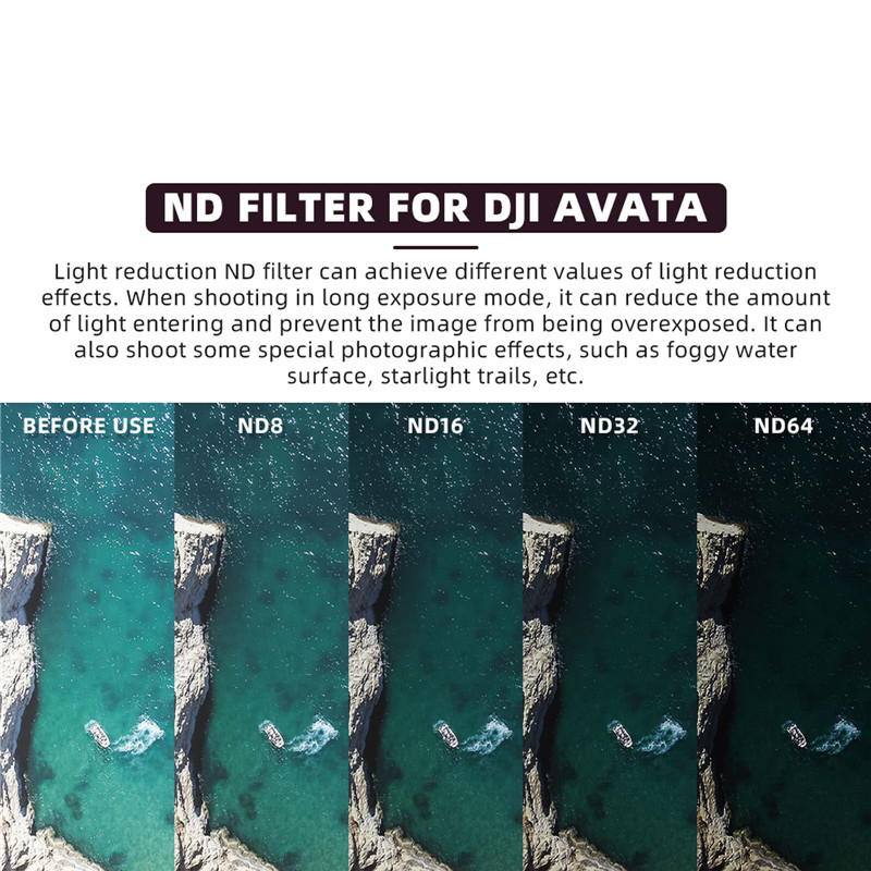 ชุดฟิลเตอร์ ND สำหรับ DJI Avat - Drone Ndvi บทวิจารณ์และราคา
