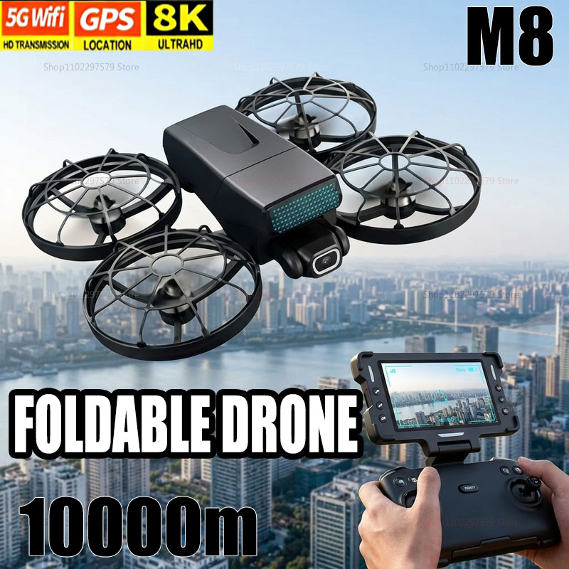 โดรนรุ่นใหม่ M8 GPS 8K ระดับมื - Drone Photogrammetry บทวิจารณ์และราคา